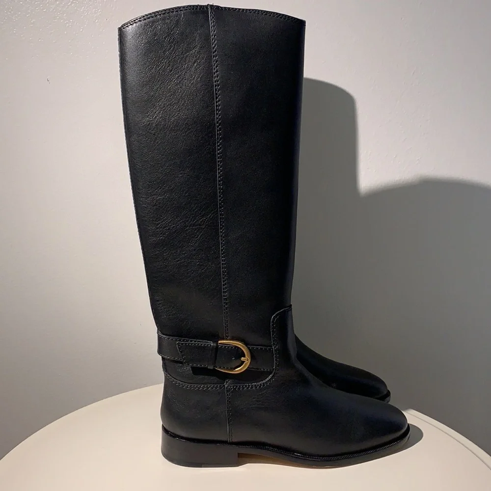 NIB J. Crew Classic leather riding boots - size 6